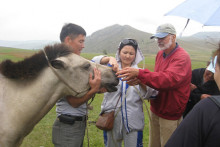 Dr. Sam Juergens Good Work for Horses honoree