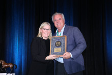 Dr. Monty McInturff Receives 2022 AAEP President’s Award 